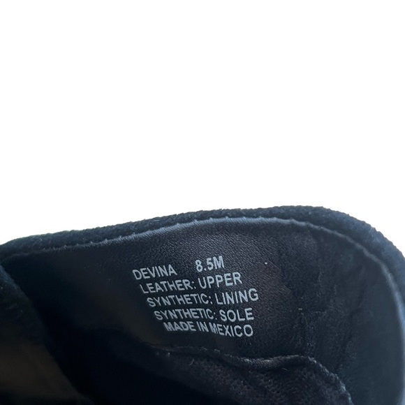 Tahari Davina Black Suede Heeled Open toe Boots 8.5 - Picture 3 of 8